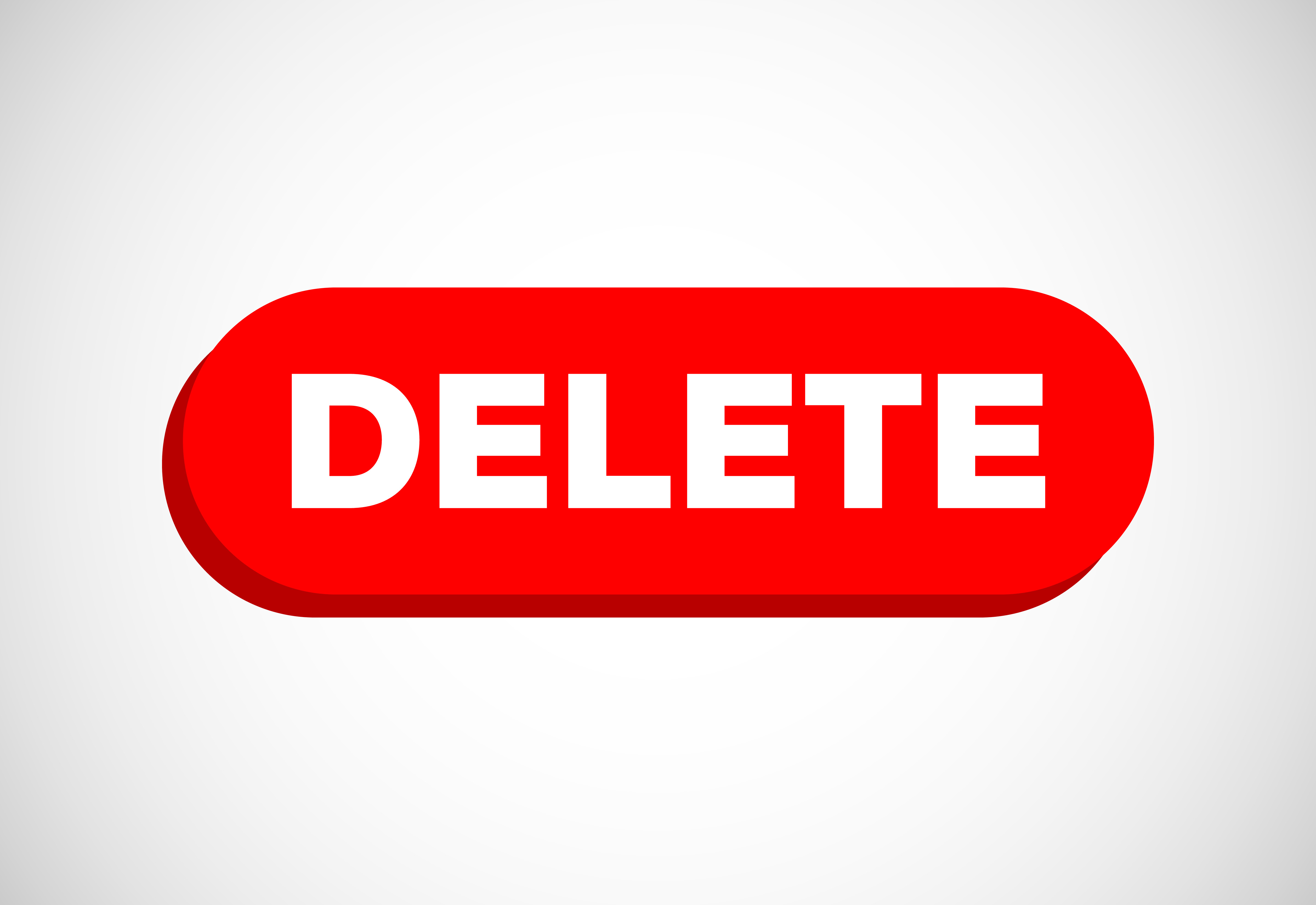 Illustration of a mobile phone displaying a Twitter interface with tweets being thrown into a trash can, symbolizing the deletion of unwanted tweets and likes.
